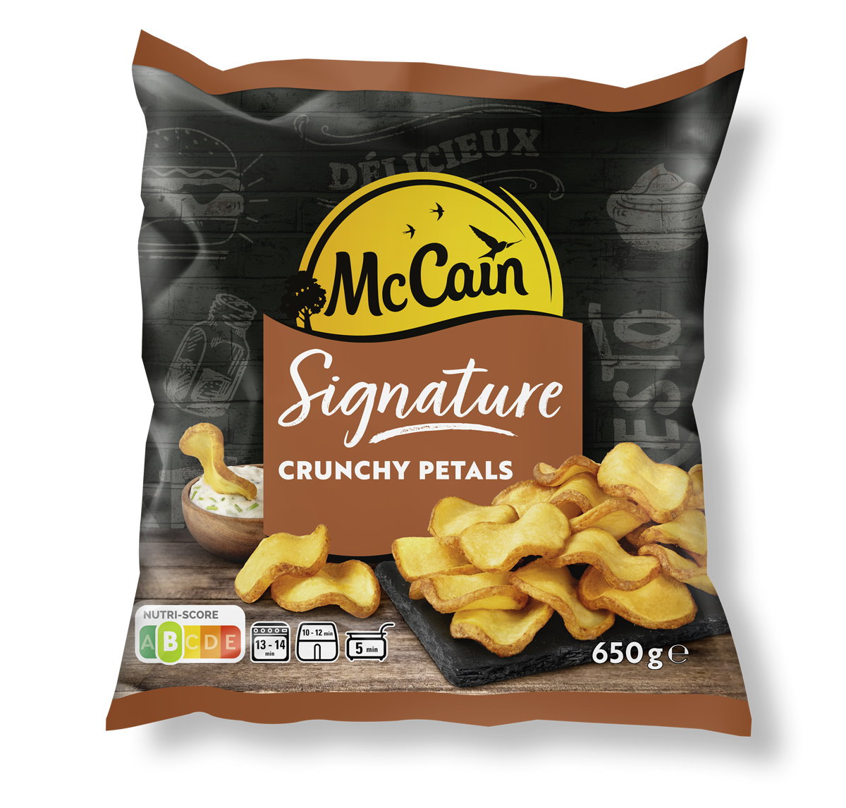 Crunchy petals surgelés, croustillants et gourmands - McCain
