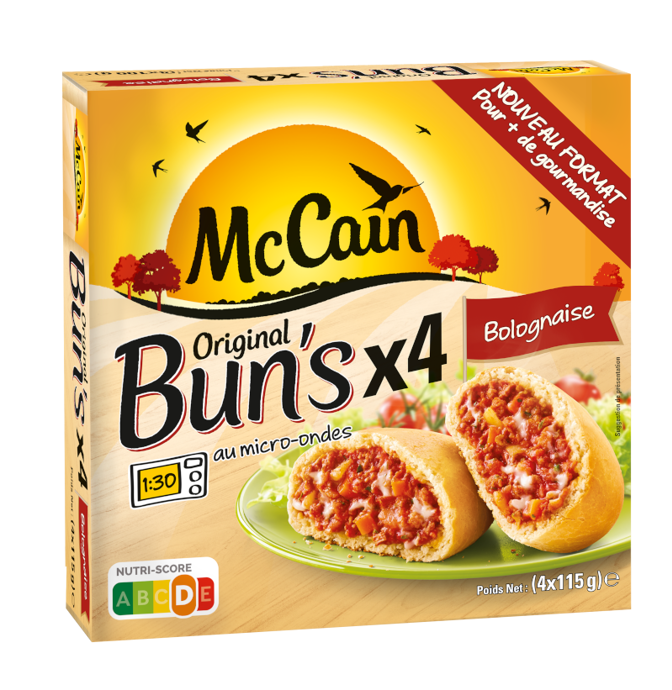 Bun's Bolognaise McCain