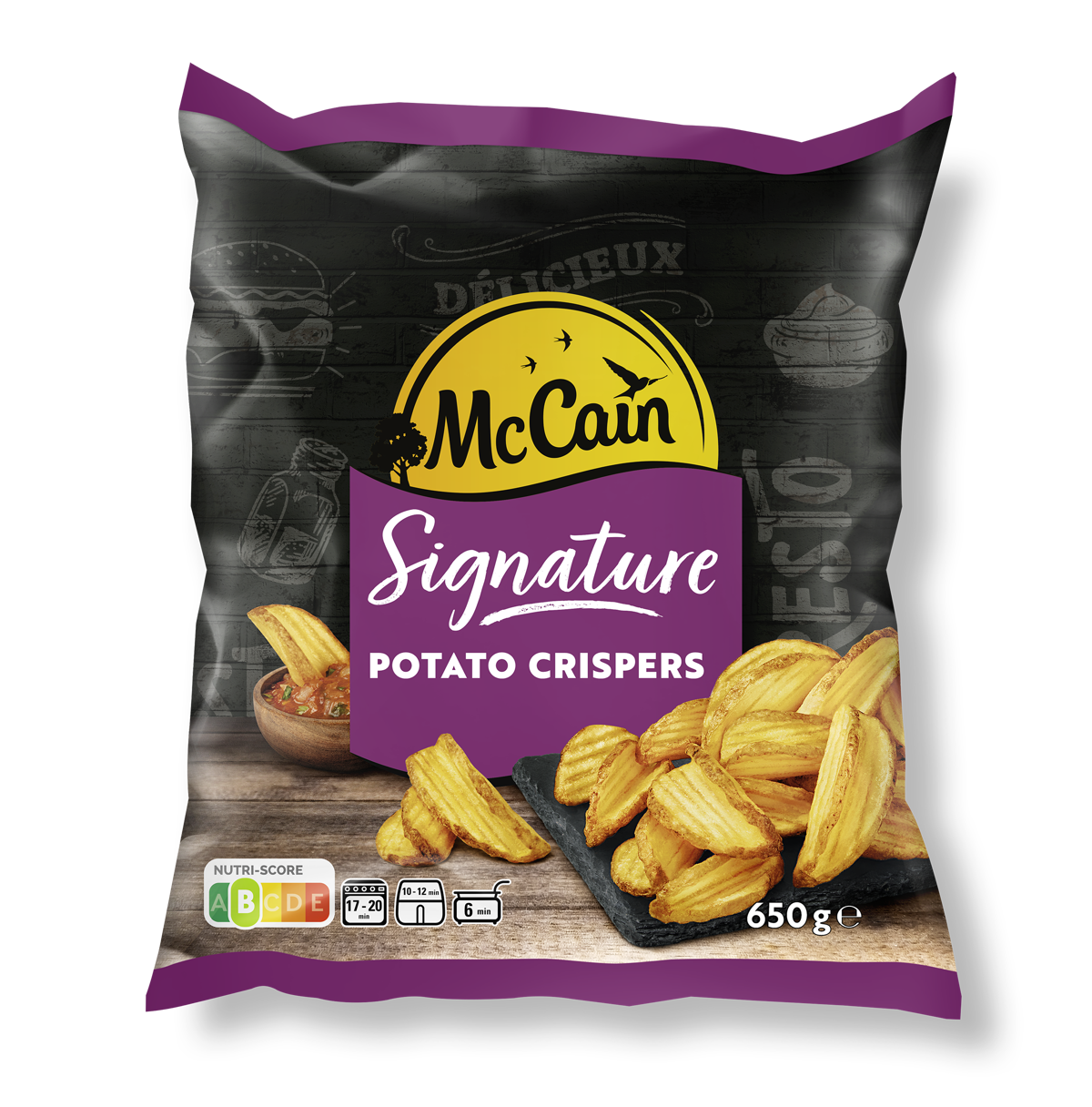 Potato crispers surgelés, croustillants et originaux - McCain