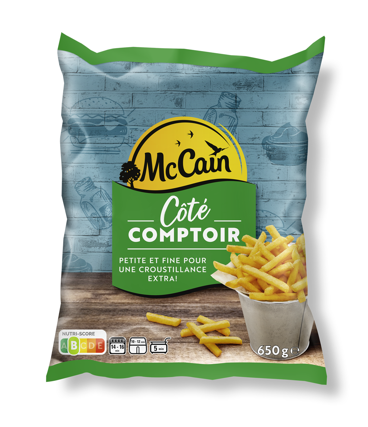 Frites côté comptoir surgelées, à partager - McCain