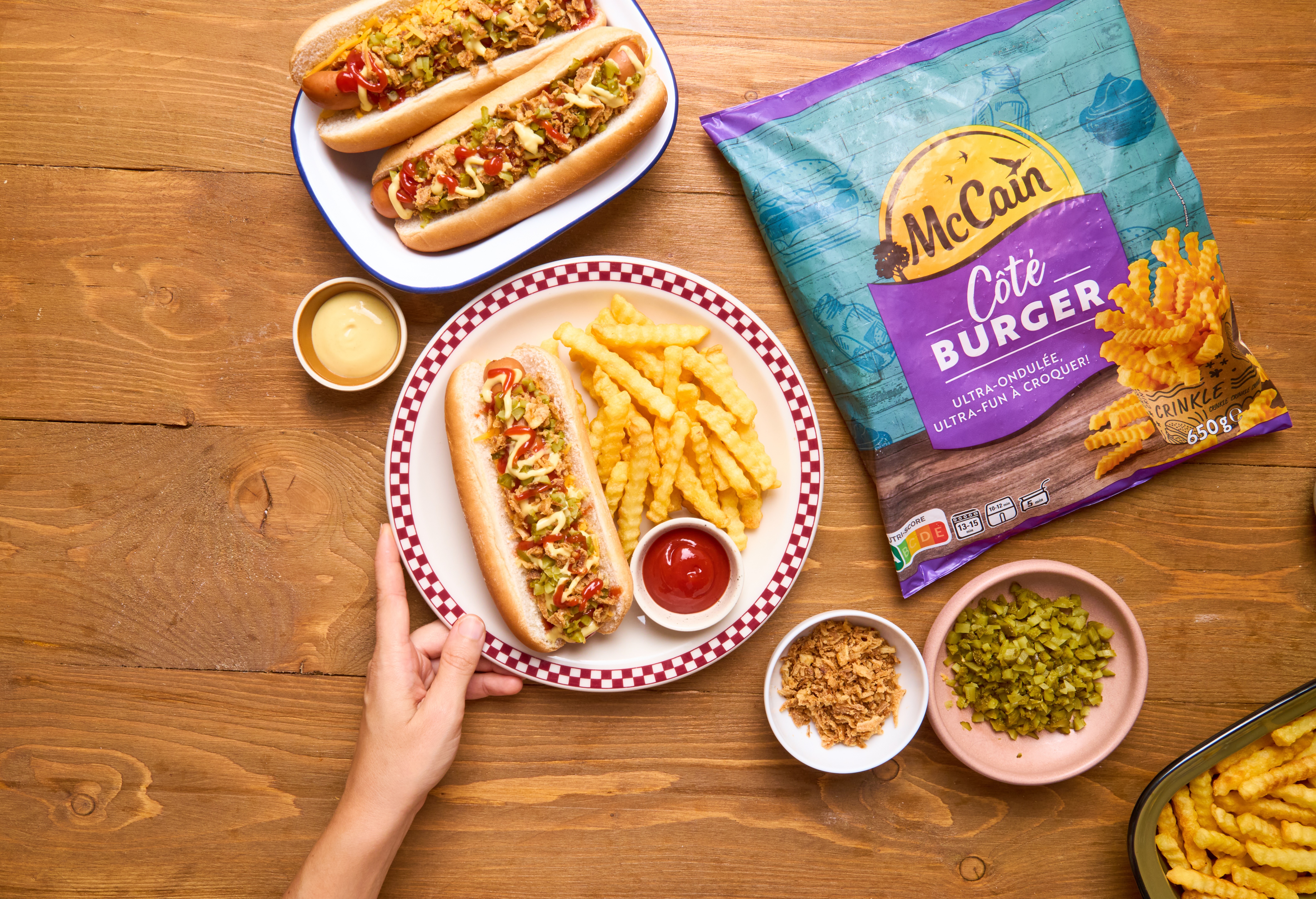 JOW X MCCAIN - Hot dog & frites