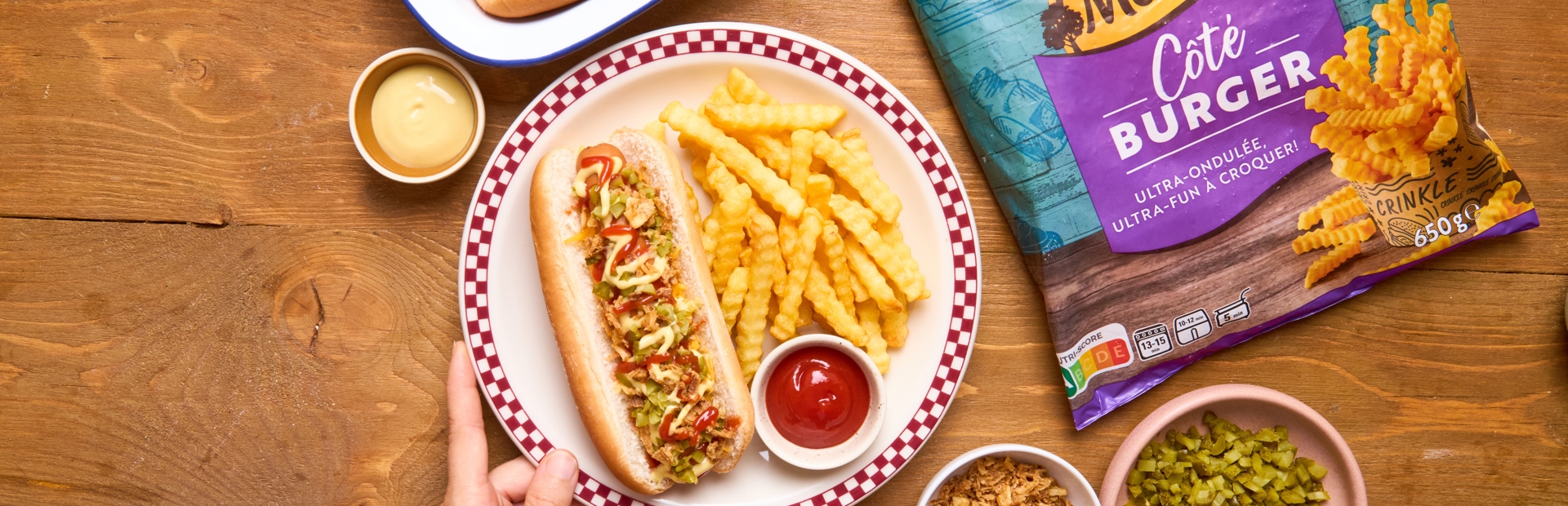 JOW X MCCAIN - Hot dog & frites