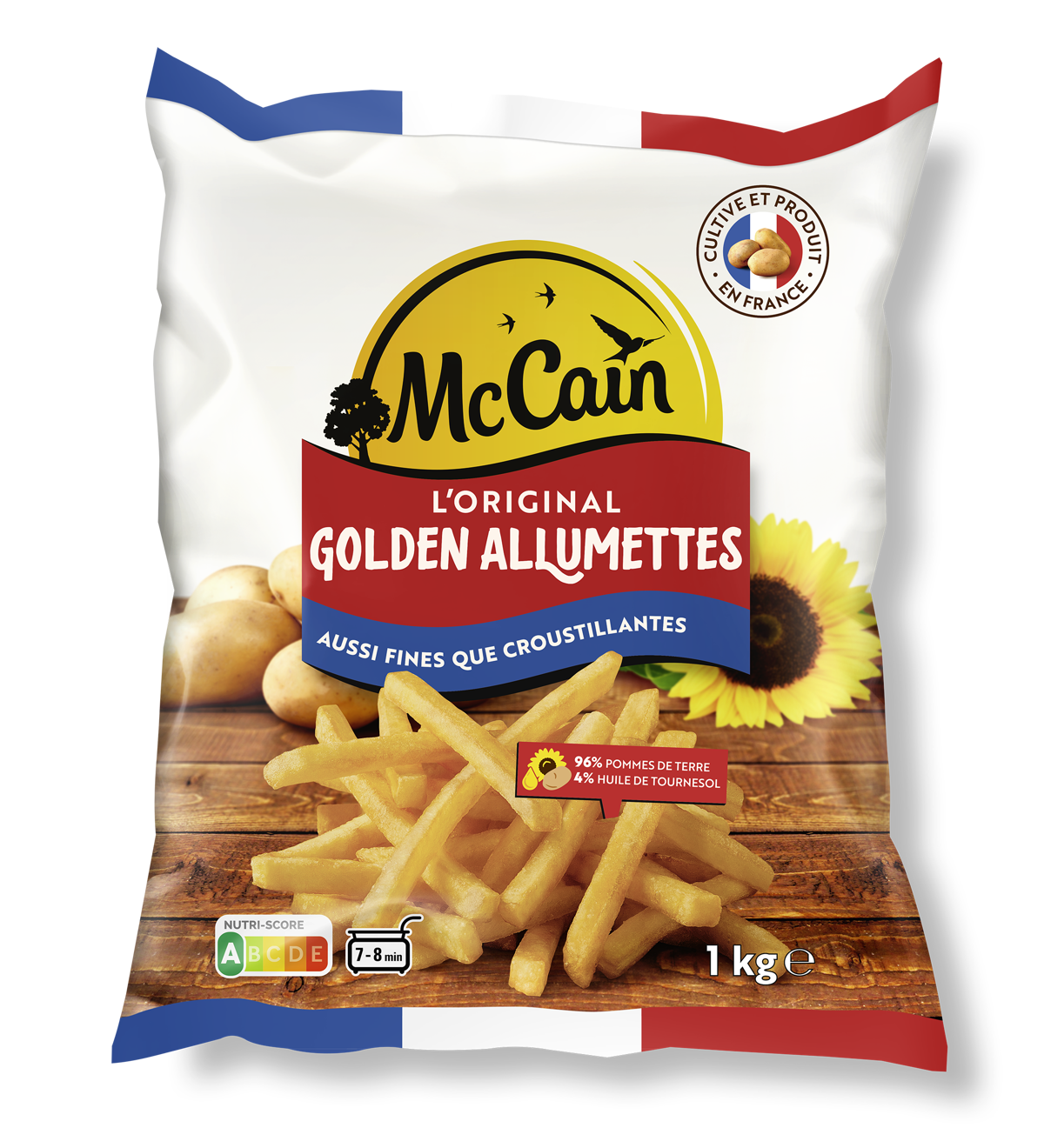 Frites golden allumettes surgelées, fines - McCain