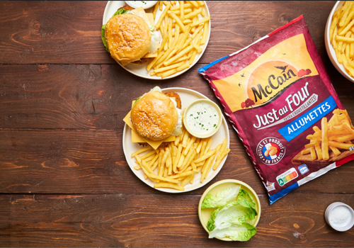 JOW X MCCAIN - Burger poulet, frites & sauce deluxe
