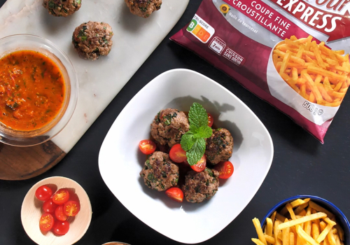 Kefta de bœuf à la coriandre