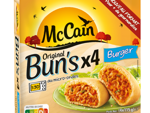 Original Bun's Burger McCain