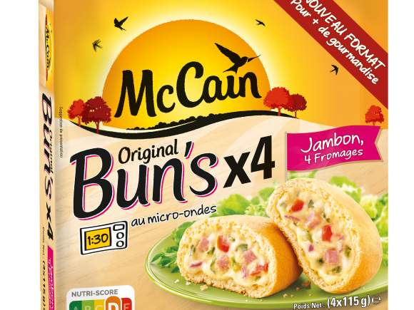 Original Bun's Jambon 4 Fromages McCain