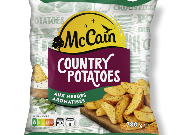 Country potatoes aux herbes 