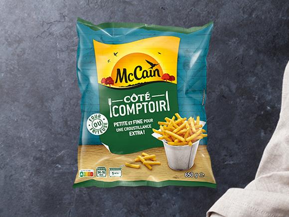 Des frites petites et fines pour une extra croustillance et un plaisir sans limite !