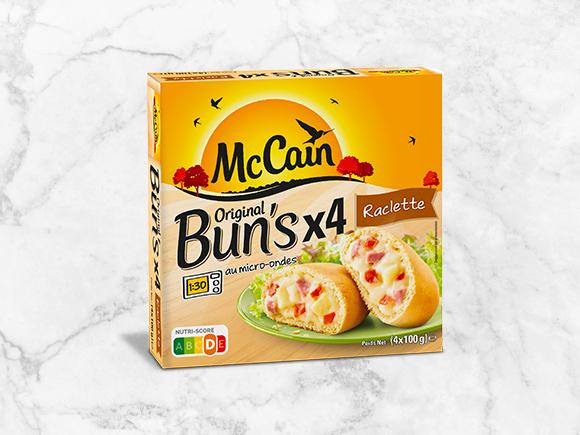 Original Bun's Raclette Jambon McCain