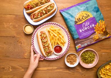 Hot Dog & frites