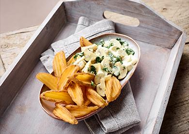 Crispers Signature et son curry végétarien