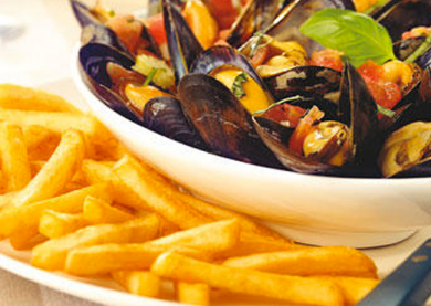 Moules aux tomates