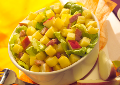 Salade de Rissolées aux lardons