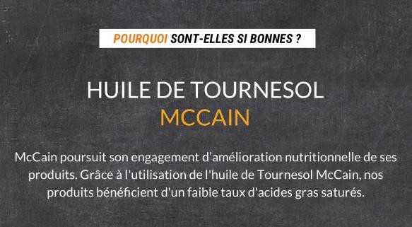 Huile de tornesol McCain