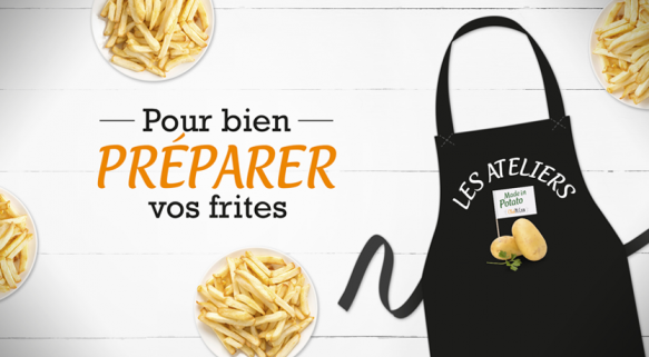 Pour bien préparer vos frites