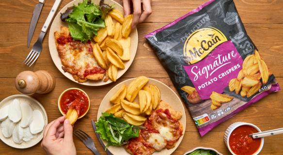 Poulet Parmigiana & Potatoes Crispers