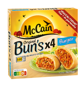 Original Bun's Burger McCain