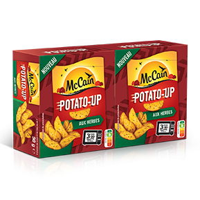 Potato'Up McCain à cuir au four à micro-ondes !