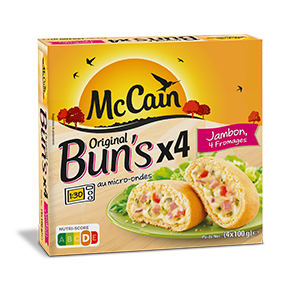 Original Bun's Jambon 4 Fromages McCain