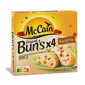 Original Bun's Raclette Jambon McCain